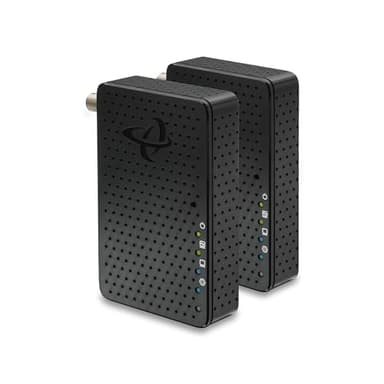 Hitron HTEM5 MoCA 2.5 Adapter Kit (2-Pack) | 2.5Gbps Ethernet Over Coax | Multi-Gig Wired Backhaul for Mesh WiFi, Streaming & Gaming | Includes 2 Adapters, Coax & Ethernet Cables - Image 1