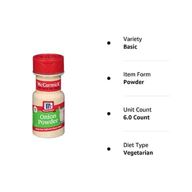 McCormick Onion Powder, 2.62 oz (Pack of 6) - Image 11