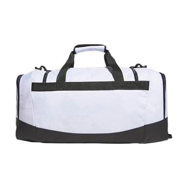 adidas Unisex Defender 4.0 Gym Duffel Bag for Men and Women, Jersey White/Legend Ink Blue/Black, Medium (66L) - Image 4