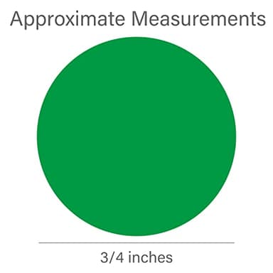 4000 PCS 3/4" Colored Dot Stickers Circle Color Coding Labels, 8 Color Style Colorful Coding Label Sticker for Office, Student Classroom(8 Rolls, 3/4 Inches) - Image 3