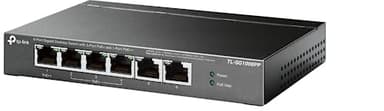 TP-Link TL-SG1006PP | 5 Port PoE Switch | 3 PoE+ and 1 PoE++ Ports @64W, w/ 2 Uplink Gigabit Ports | Sturdy Metal | Plug & Play | Extend Mode | PoE Auto Recovery | QoS & IGMP - Image 2