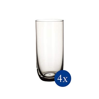 Villeroy & Boch La Divina Longdrink Glass, Set of 4, Tall Glass for Water/Cocktails, 14.75 oz, Crystal - Image 6
