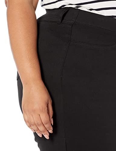 Amazon Essentials Women's Pull-On Stretchy Knit Jegging (Available in Plus Size), Black, XX-Large Long - Image 6