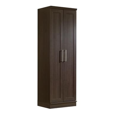 Sauder HomePlus Kitchen Pantry Storage Cabinet with Adjustable Shelves, Laundry Bathroom, L: 23.31" x W: 17.01" x H: 71.18", Dakota Oak - Image 1