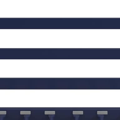 DHP 4306619 Miles Metal Full, Blue Bunk Bed Blue - Image 16