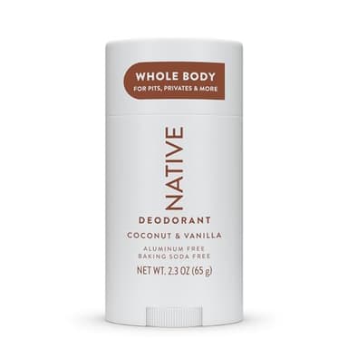 Native Whole Body Deodorant Stick Contains Naturally Derived Ingredients, Deodorant for Men and Women | 72 Hour Odor Protection, Aluminum Free with Coconut Oil and Shea Butter | Coconut & Vanilla - Image 1
