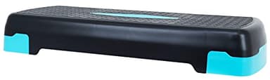 Fitvids Adjustable Workout Aerobic Stepper Step Platform Trainer, 27-Inch, Black/Blue - Image 3