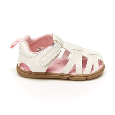 Every Step Girls Adalyn First Walker Shoe, White - Image 2