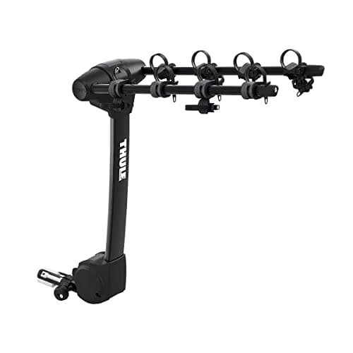 Thule Apex XT Hanging Hitch Bike Rack, Carries 4 Bikes, Perfect for Traveling with Multiple Bikes - Quick, Tool-Free Installation, Suitable for a Wide Variety of Bike Sizes and Frame Styles, Black - Image 1