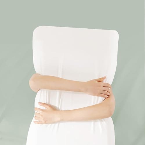 Moccabebe Memory Foam Pillow with Cooling Cover, Bed Pillow for Sleeping, Medium Pillow for Back/Side/Stomach Sleepers, Queen Size - Image 1