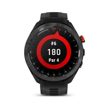 Garmin Approach® S70-47 mm Black Ceramic Bezel with Black Silicone Band (Refurbished) - Image 6