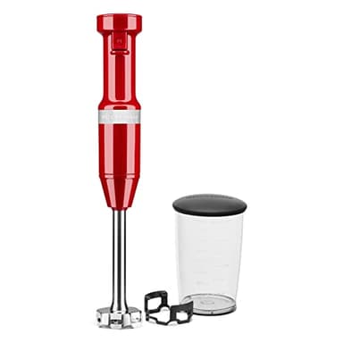 KitchenAid Variable Speed Corded Hand Blender KHBV53, Empire Red - Image 2