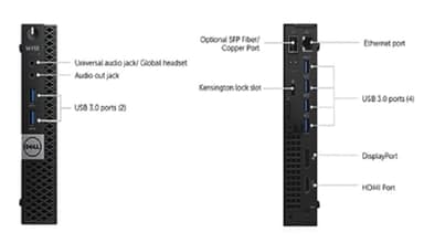 Dell Wyse 7040 Mini Desktop Computer, Intel i5-6500T, 16 GB RAM, 512 GB SSD, Mouse & Keyboard, USB WiFi & BT, Windows 10 Pro (Renewed) - Image 4