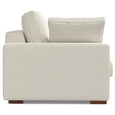 SIMPLIHOME Charlie Sofa in 100% Recycled Polyester Tightly Woven Performance Fabric, Cream, 78-inches Wide, Handcrafted Contemporary Style Loveseat Sofa or Couch for Living Room - Image 15