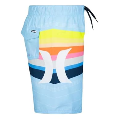 Hurley Boys Pull On Swim Trunks, Blue Dream, XL - Image 5