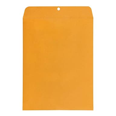 Amazon Basics Clasp Kraft Envelopes, Gummed Mailing Envelope, 10 x 13 inch, 100-Pack - Image 2
