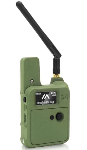 Wio Tracker L1 Board with 3000mAh Battery and Case Set - Wio SX1262 nRF52840 Module Kit for Ar duino Mesh Tastic Lo Ra, Blue Tooth 5.0, GPS GNSS, 1.3" OLED, Battery Type-C Solar Charge (N37, Green) - Image 1