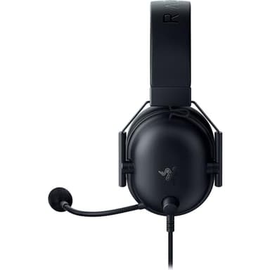Razer BlackShark V2 X PlayStation Gaming Headset: 50mm Drivers - Cardioid Mic - Lightweight - for PS5, Xbox Series X, PC, Switch via 3.5 mm Audio Jack - Black (Renewed) - Image 9