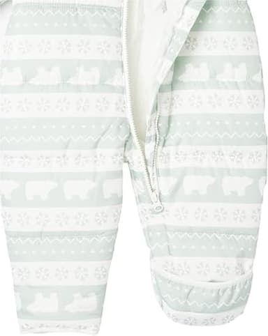 Simple Joys by Carter's Baby One-Piece Snowsuit Bunting, Sage, 3-6 Months - Image 4