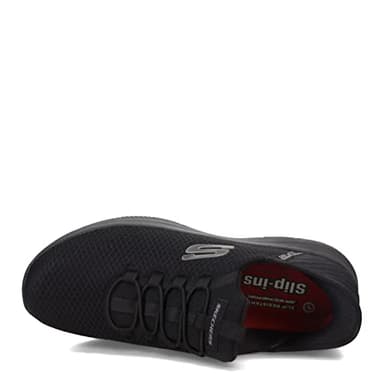 Skechers Men's Summits Colsin Sr Hands Free Slip-Ins Sneaker, Black, 9.5 Wide - Image 7