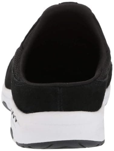 Easy Spirit womens Traveltime Mule, Traveltime Black Suede 960, 11 WW - Image 3