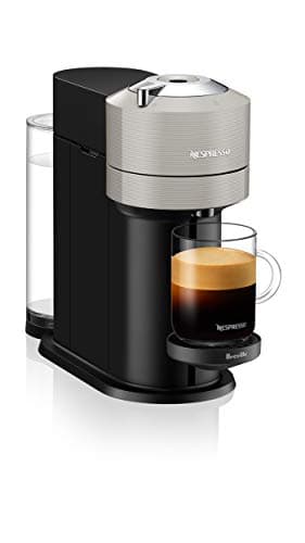 Nespresso Vertuo Next Coffee and Espresso Maker by Breville, with Aeroccino Milk Frother, Light Grey - Image 4