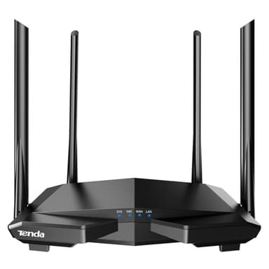 Tenda AC1200 Smart WiFi Router, High Speed Dual Band Wireless Internet Router with Smart APP, 4 x 100 Mbps Fast Ethernet Ports, Supports Guest WiFi, Access Point Mode, IPv6 and Parental Controls(AC6) - Image 1