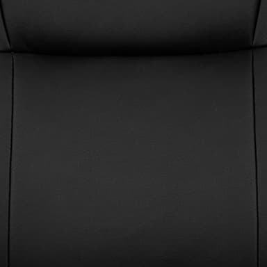 Flash Furniture Coffman Flash Fundamentals Mid-Back LeatherSoft Office and Gaming Chair, Ergonomic Office Chair with Padded LeatherSoft Seat and Arms, Black - Image 16