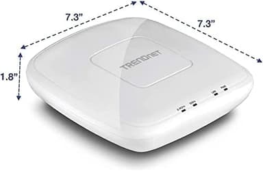 TRENDnet AC1750 Dual Band PoE Access Point, 1300Mbps WiFi AC+450 Mbps WiFi N, WDS Bridge, WDS Station, Repeater Modes, Band Steering, WiFi Traffic Shaping, IPv6, White, TEW-825DAP - Image 11