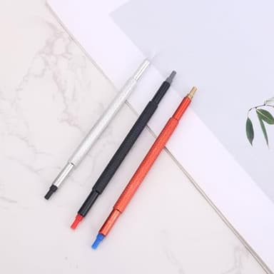 BOXOB 3pcs Watch Hand Setting Tool, Stainless Steel Watch Hand Pressers Pusher Fitting Set Plastic End Wristwatch Pin Removal Repair Multi Hole Sizes Watch Pointer Adjustment for Watchmakers - Image 6