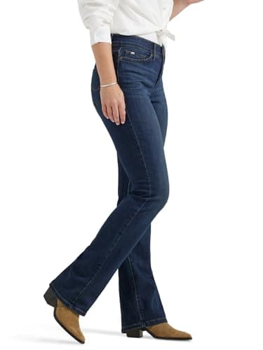 Lee Women's Ultra Lux Comfort with Flex Motion Bootcut Jean Renegade 8 Medium - Image 2