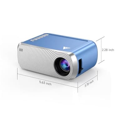 Antmap Mini Projector for iPhone, Outdoor Projector with WiFi and Bluetooth, Movie Projector Outdoor with Speaker, HD 1080P Support Mini Portable Projector, Projectors for Phone/HDMI/USB/TV Stick - Image 9