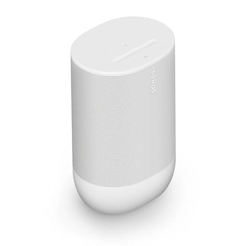 Sonos Move 2 - White - Wireless Portable Bluetooth Speaker - Image 1