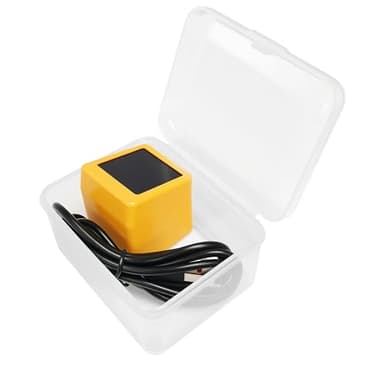 Nerdminer V2 NM Smart TV ESP32 BTC Solo Lottery Miner Lower Power Consumption Hashrate Reach 1060 KH/s Silent Desktop Clock (Yellow) - Image 6
