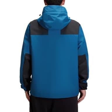 CAMEL CROWN Men's Waterproof Jacket Rain Coat Windbreaker Hooded for Outdoor Hiking Climbing Traveling - Image 3