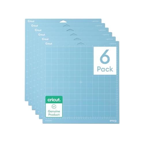 Cricut LightGrip Mat Pack (6 Count, 12in x 12in) - for Explore & Maker Machines - Ideal for Standard Paper, Light cardstock & More - Image 1