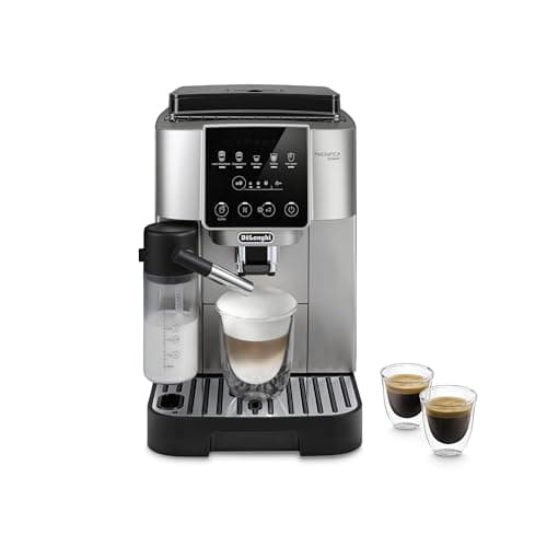 De'Longhi Magnifica Start Automatic Espresso Machine with Auto Milk Frother & Built in Grinder - 5 One-Touch Recipes, Easy-to-Clean, Home Barista Coffee Maker for Lattes, Cappuccino, Iced Coffee - Image 1