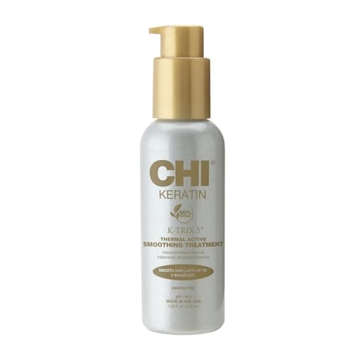 CHI Keratin K-Trix 5 Smoothing Treatment, Hair Serum For Creating Smooth, Frizz-Free Styles That Last, Sulfate, Paraben, & Cruelty-Free, 3.92 Oz - Image 1