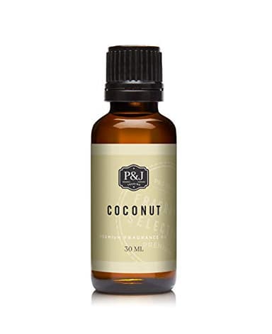 P&J Trading - Coconut Scented Oil 30ml - Fragrance Oil for Candle Making, Soap Making, Diffuser Oil - Image 1