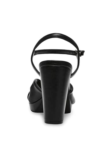 Anne Klein Women's Heeled Sandal Velia, Black Smooth, 8.5 - Image 3