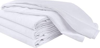 Utopia Kitchen White Flour Sack Towels [12 Pack - 28 x 28 Inch] 100% Cotton Tea Towels for Cleaning & Drying - Highly Absorbent Kitchen Dish Cloth - Image 5
