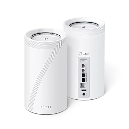 TP-Link Deco BE95 BE33000 Quad-Band WiFi 7 Mesh System - for Whole Home Coverage up to 7800 Sq.Ft w/AI-Driven Smart Antennas, 10G Multi-Gig Ethernet Ports, Replaces Router and Extender (2-Pack) - Image 1