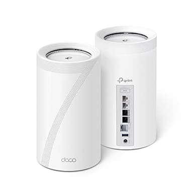 TP-Link Deco BE95 BE33000 Quad-Band WiFi 7 Mesh System - for Whole Home Coverage up to 7800 Sq.Ft w/AI-Driven Smart Antennas, 10G Multi-Gig Ethernet Ports, Replaces Router and Extender (2-Pack) - Image 1