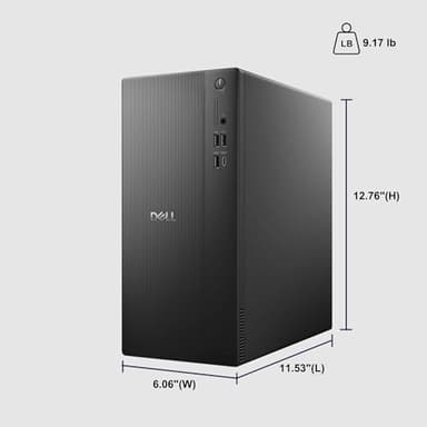 Dell Tower ECT1250 Business Desktop Intel 10-core Ultra 5 225 (Beats Ultra 7 165H) 32GB RAM 1TB SSD Wi-Fi 6 Win11Pro ICP Hub w/Copilot AI - Image 8