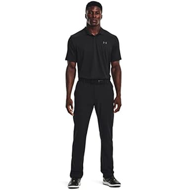 Under Armour Men's Performance 3.0 Polo, (001) Black / / Pitch Gray, 3X-Large - Image 5