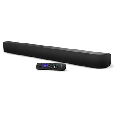 onn. Roku Smart Soundbar with Built-in 4K Streaming Media Player (Renewed) - Image 1