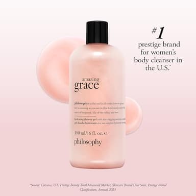 philosophy amazing grace shower gel 16 fl oz - Image 2