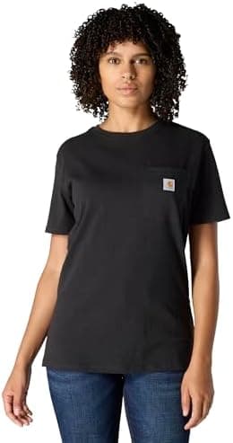 Carhartt Women’s Loose Fit Heavyweight Short-Sleeve Pocket T-Shirt - Image 3