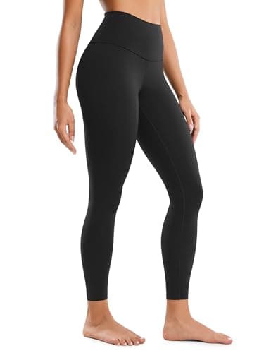CRZ YOGA Butterluxe High Waisted Lounge Legging 25" - Buttery Soft Workout Yoga Pants for Women Black Large - Image 1