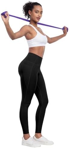 LZYVOO Leggings with Pockets for Women, 6 Packs Soft High Waisted Tummy Control Workout Yoga Pants - Image 6